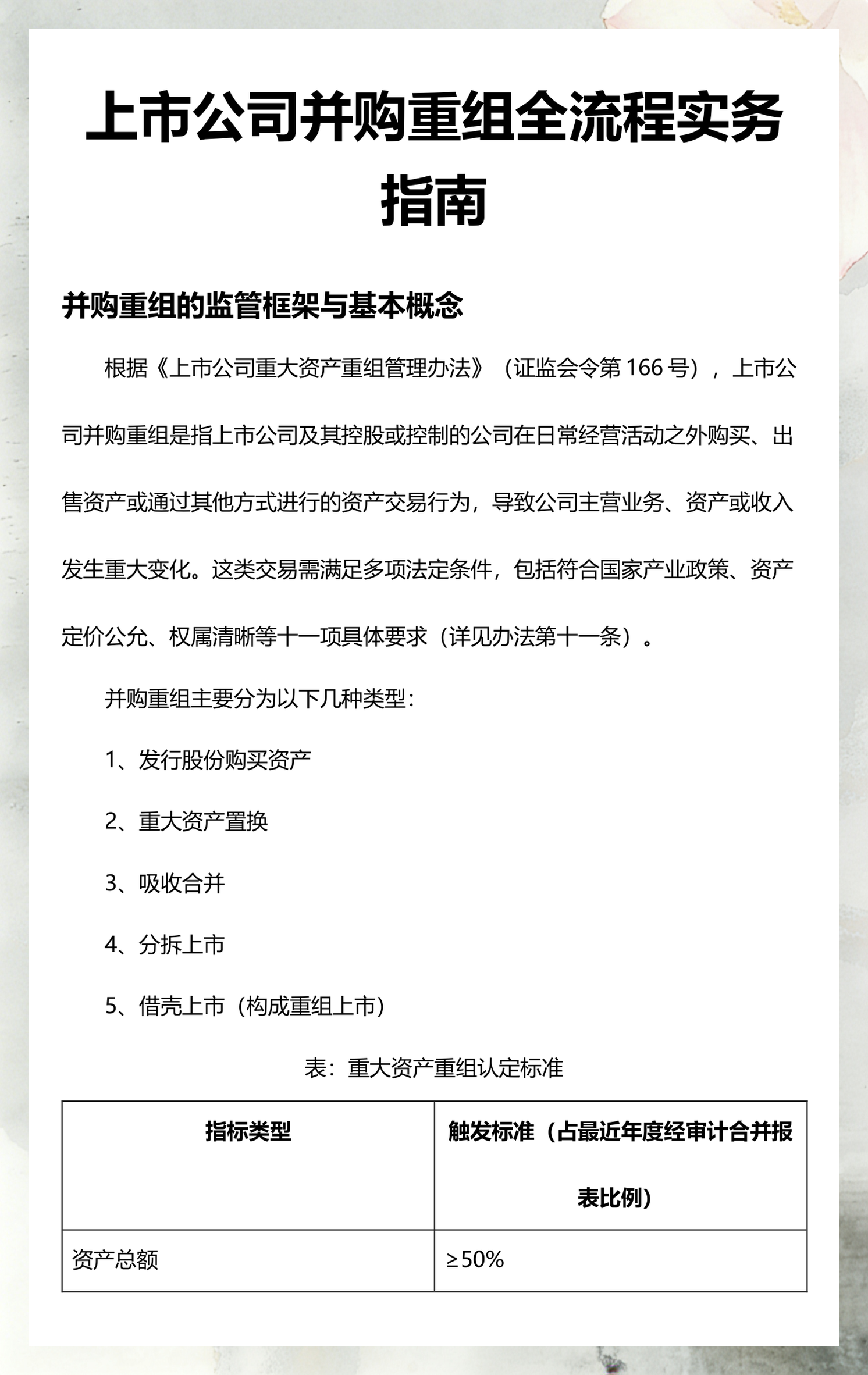 并购重组顾问服务(并购重组财务顾问业务的基本流程)蚌埠市 并购重组顾问服务(并购重组财务顾问业务的基本流程)蚌埠市