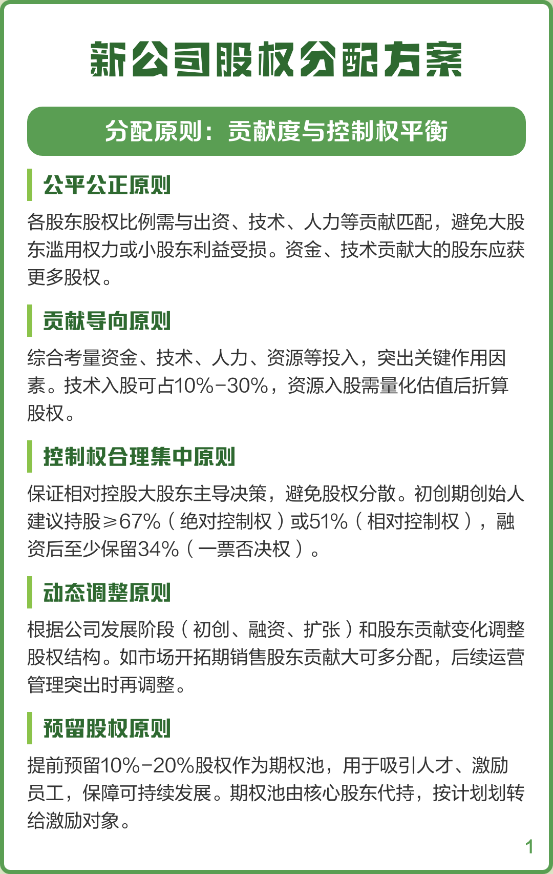 股权分配风险控制(股权投资风控要点)蚌埠市